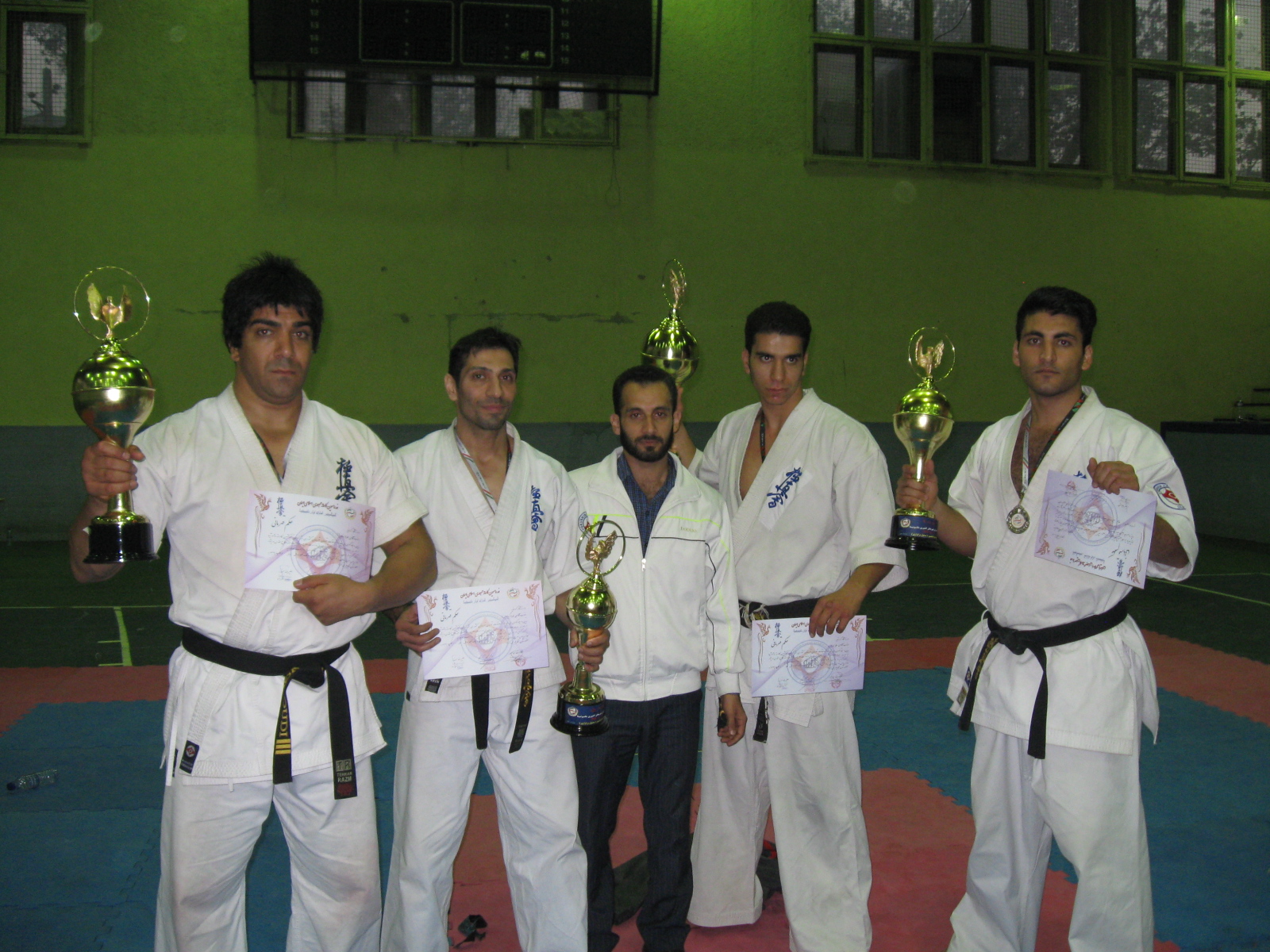 مسابقات قهرمانی کشور کیوکوشین و کسب مقام سوم کشوری توسط مهدی کریمیان